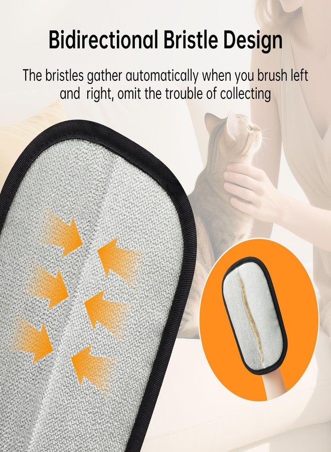 AJIGNA MART 2Pcs Pet Hair Removal Gloves Static Pet Hair Catcher Pet Hair Removal Mitt Dog and Cat Hair Remover Electrostatic Gloves for Couch, Clothes, Car, Carpet, Bed, Furniture - Image 2